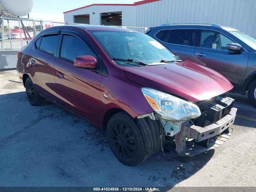 VIN ML32F3FJXHHF12442 2017 MITSUBISHI MIRAGE G4 no.1