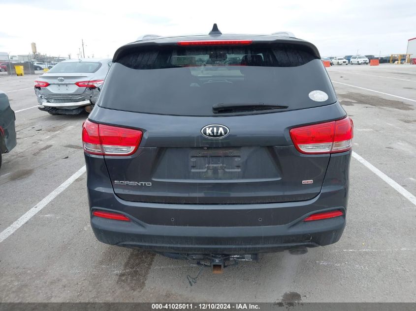 2016 Kia Sorento 2.4L Lx VIN: 5XYPG4A39GG093728 Lot: 41025011