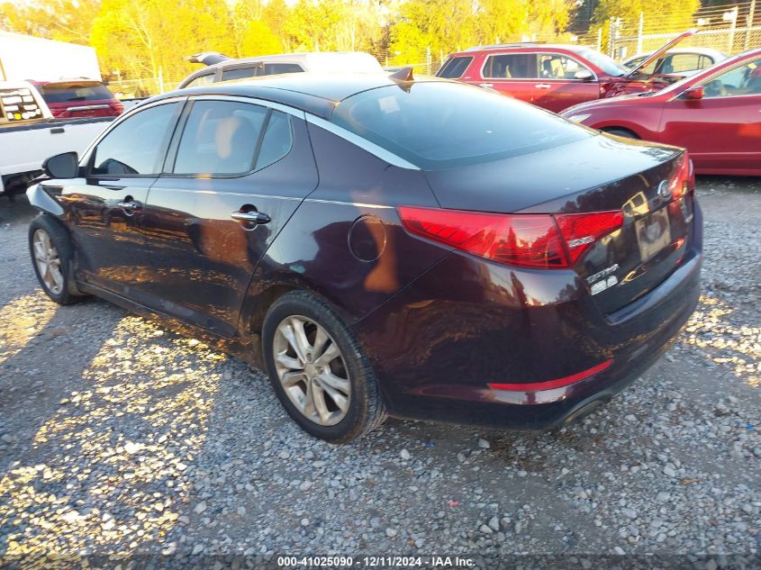 VIN 5XXGN4A78DG118143 2013 KIA Optima, EX no.3