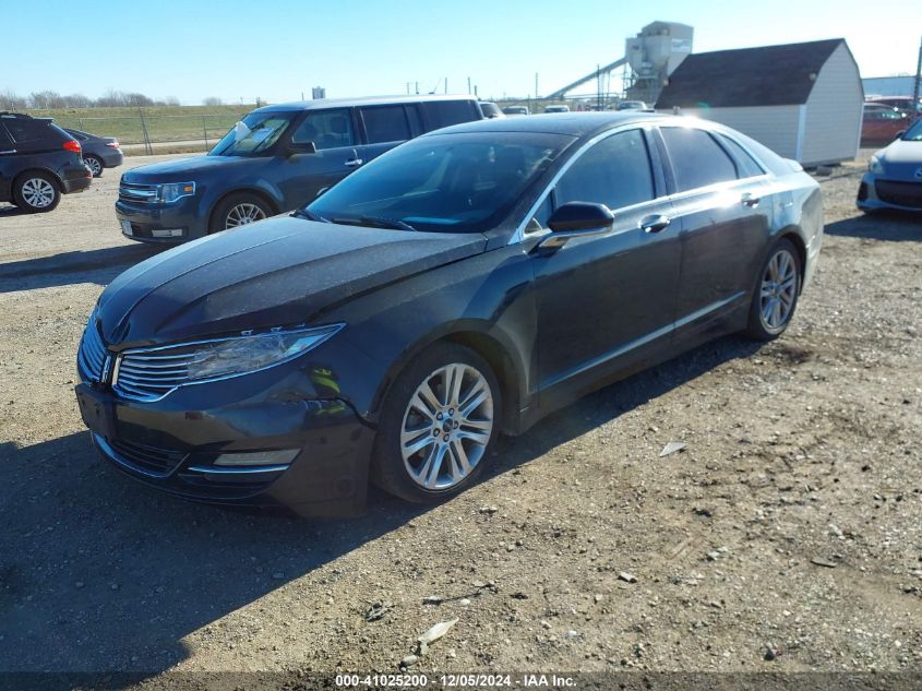 VIN 3LN6L2LUXER812677 2014 LINCOLN MKZ HYBRID no.2