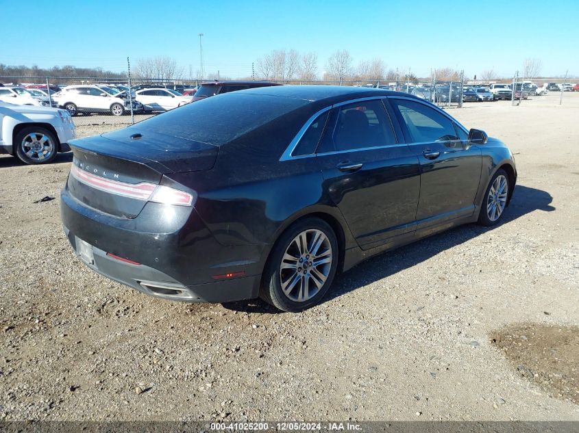 VIN 3LN6L2LUXER812677 2014 LINCOLN MKZ HYBRID no.4