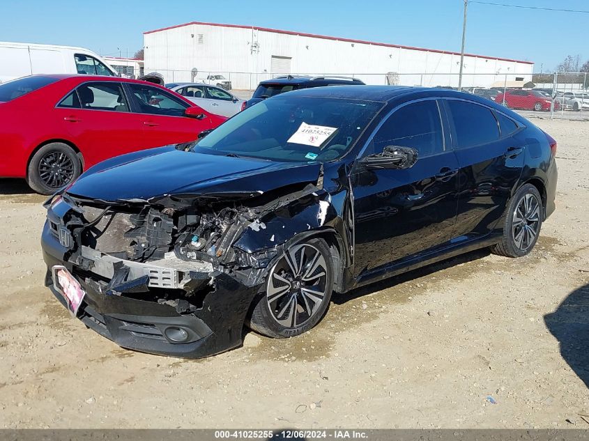 VIN 2HGFC1F33GH648867 2016 Honda Civic, Ex-T no.2