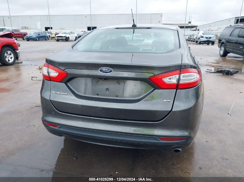 2016 FORD FUSION SE - 3FA6P0H70GR129444