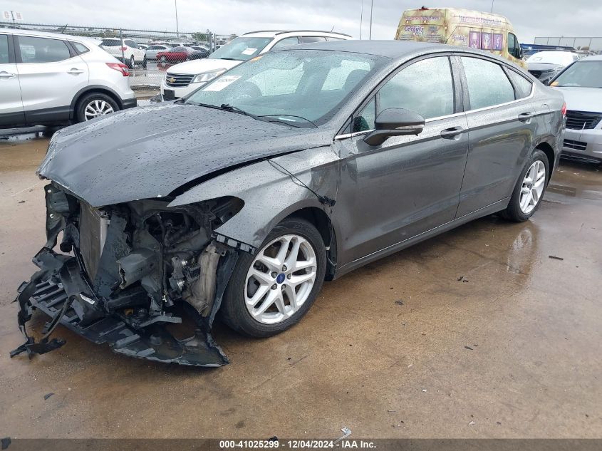 2016 FORD FUSION SE - 3FA6P0H70GR129444