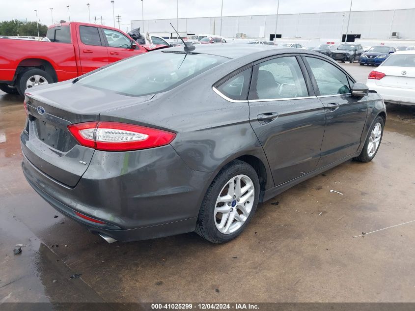 2016 FORD FUSION SE - 3FA6P0H70GR129444