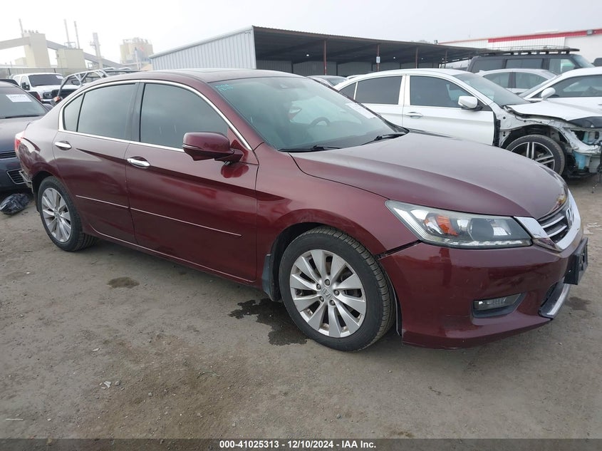 Vin: 1hgcr3f84ea023298, lot: 41515217, honda accord ex-l v-6 20141