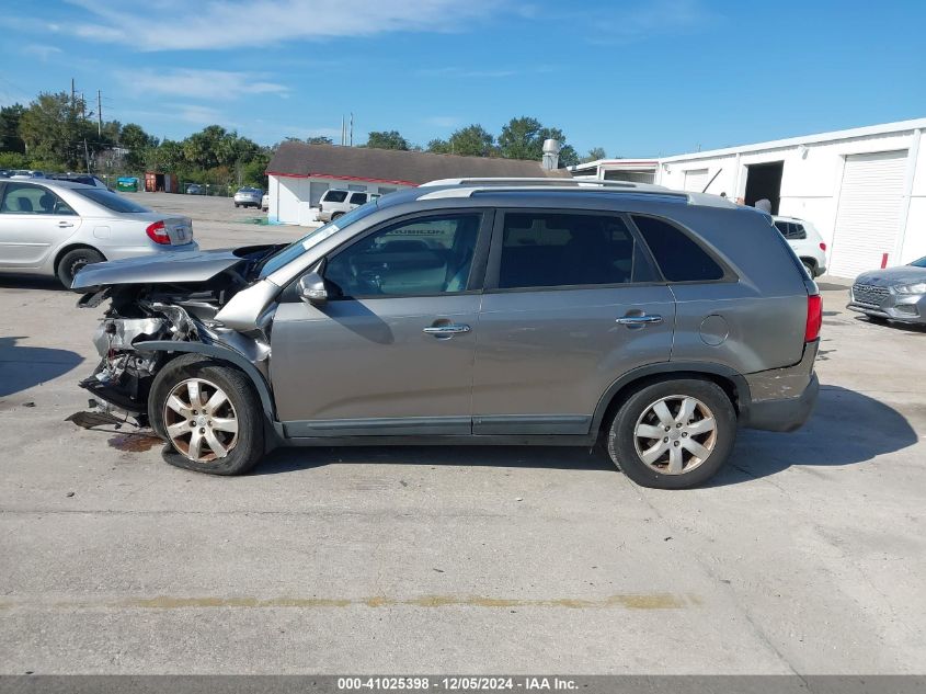 2013 Kia Sorento Lx VIN: 5XYKT3A60DG415601 Lot: 41025398