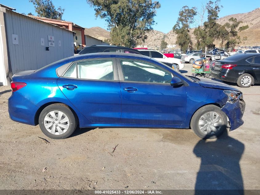 2020 Kia Rio S VIN: 3KPA24AD1LE343788 Lot: 41025433