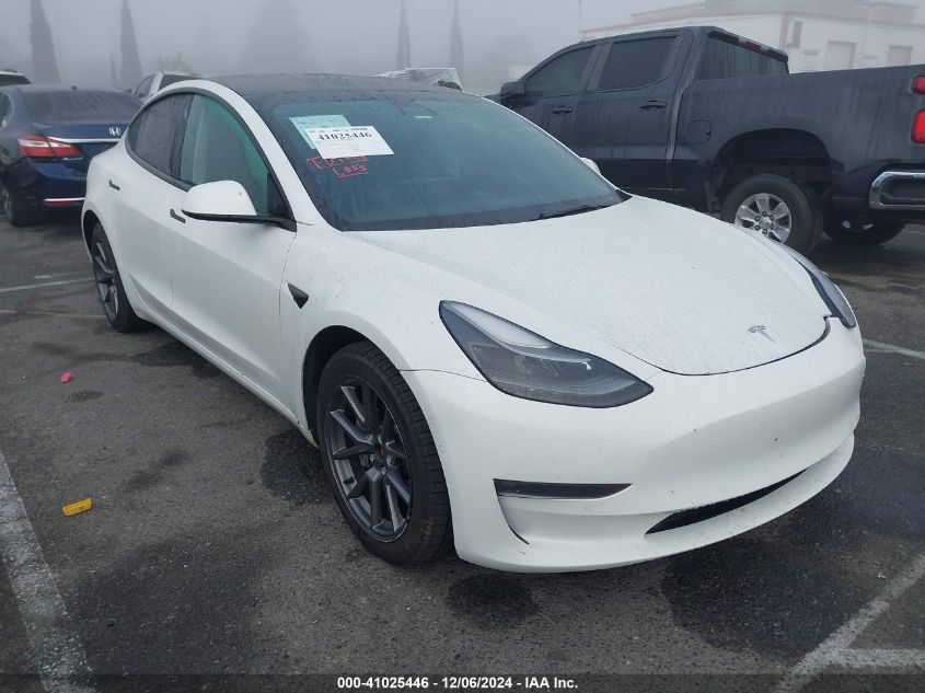 VIN 5YJ3E1EB6NF206639 2022 TESLA MODEL 3 no.1