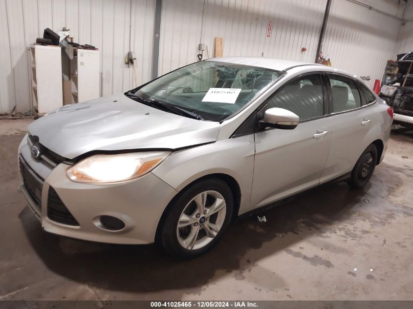 VIN 1FADP3F22EL314395 2014 Ford Focus, SE no.2