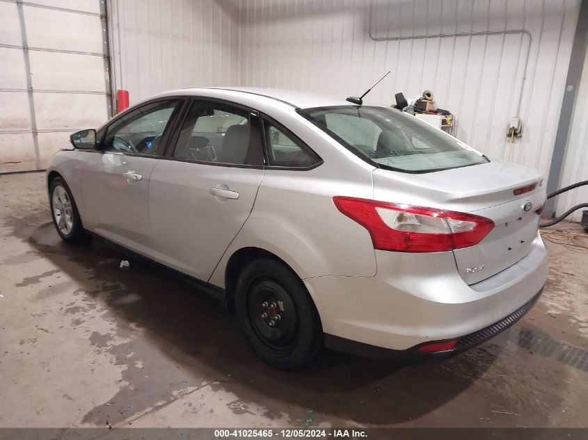 VIN 1FADP3F22EL314395 2014 Ford Focus, SE no.3