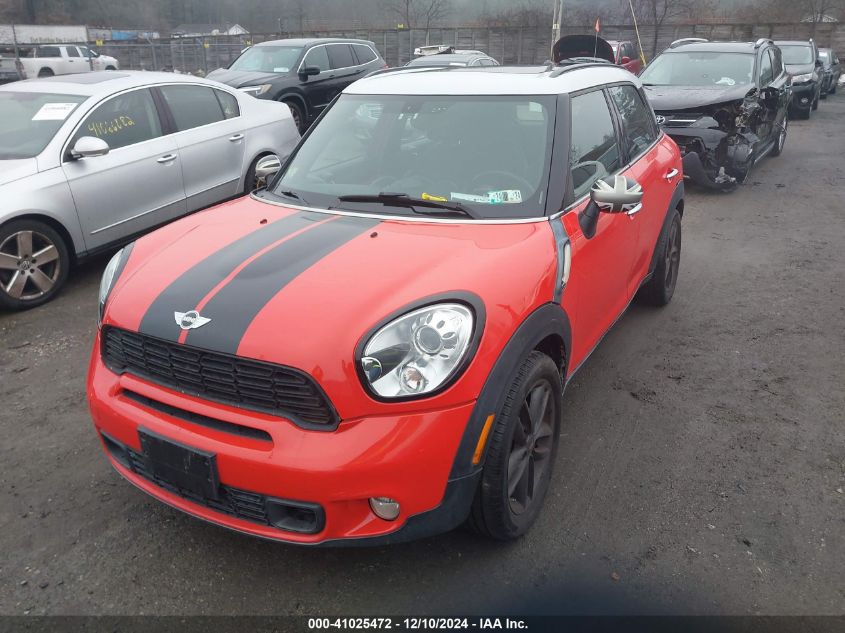 2012 Mini Cooper S Countryman VIN: WMWZC5C55CWM14411 Lot: 41025472