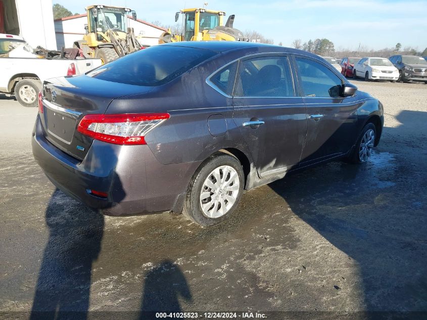 VIN 3N1AB7AP2EY226737 2014 Nissan Sentra, S no.4