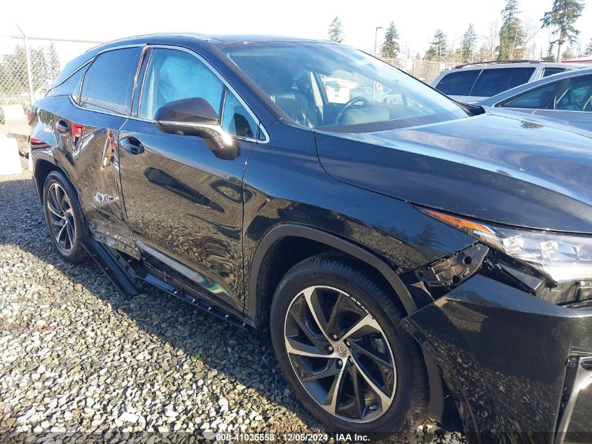 VIN 2T2BGMCA0HC017703 2017 Lexus RX, 450H no.12