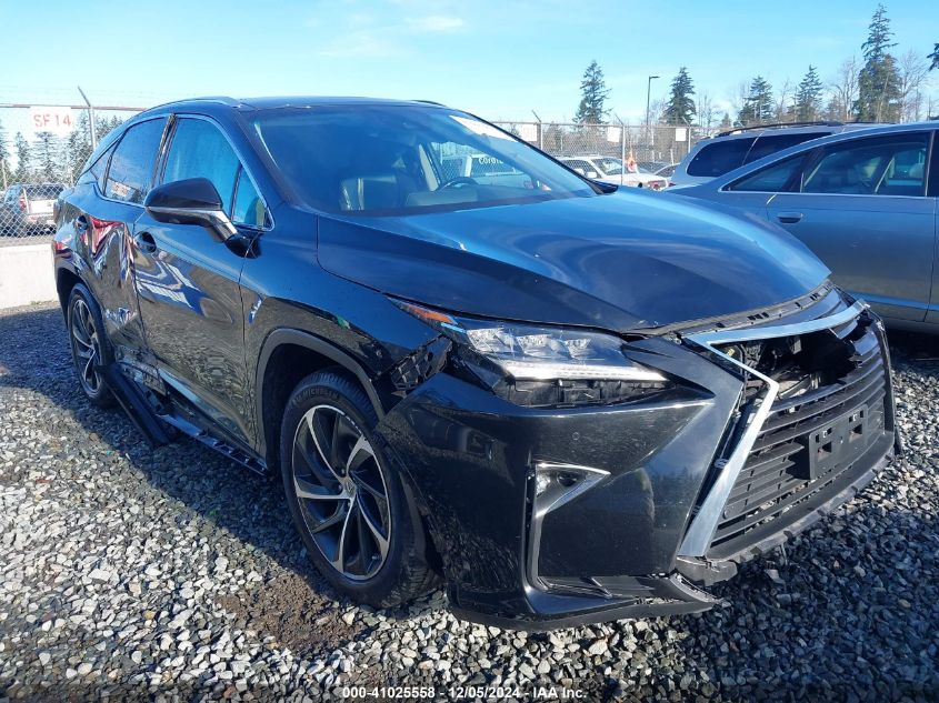 VIN 2T2BGMCA0HC017703 2017 Lexus RX, 450H no.1