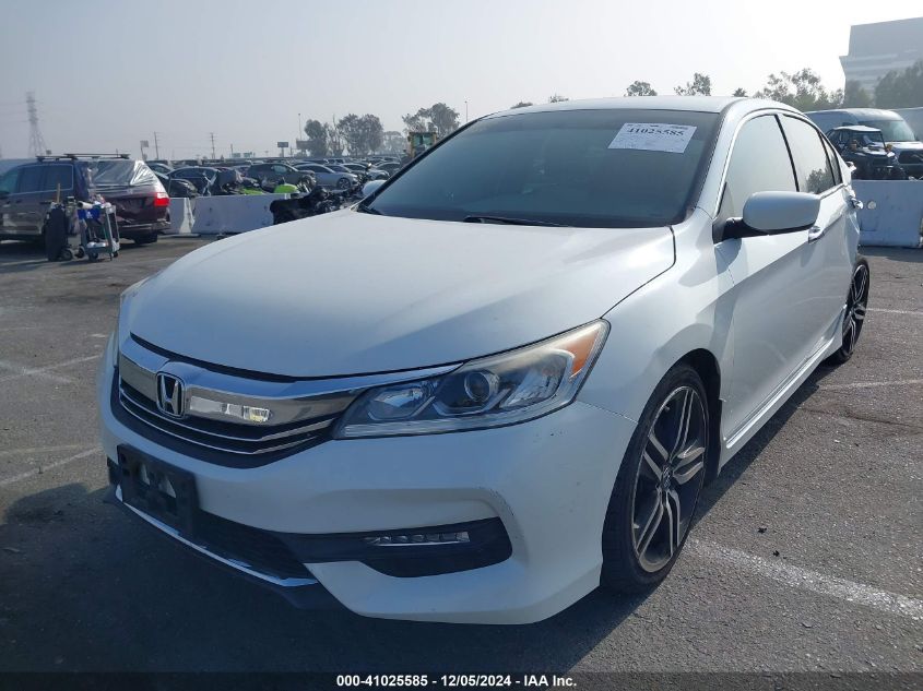 VIN 1HGCR2F57HA279181 2017 Honda Accord, Sport no.2