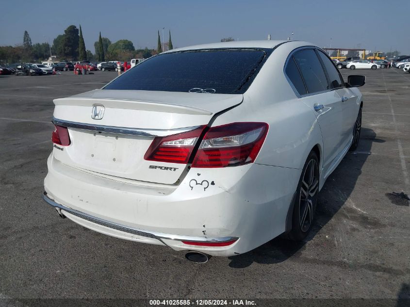 VIN 1HGCR2F57HA279181 2017 Honda Accord, Sport no.4