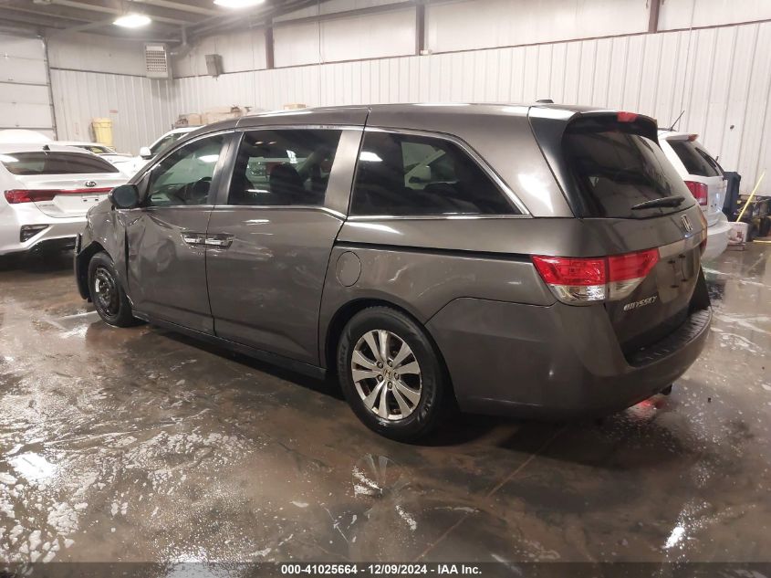 VIN 5FNRL5H63EB003648 2014 Honda Odyssey, Ex-L no.3