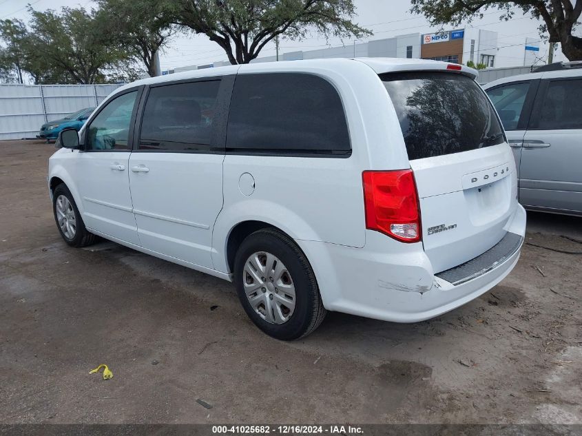 VIN 2C4RDGBG6HR713808 2017 Dodge Grand Caravan, SE no.3