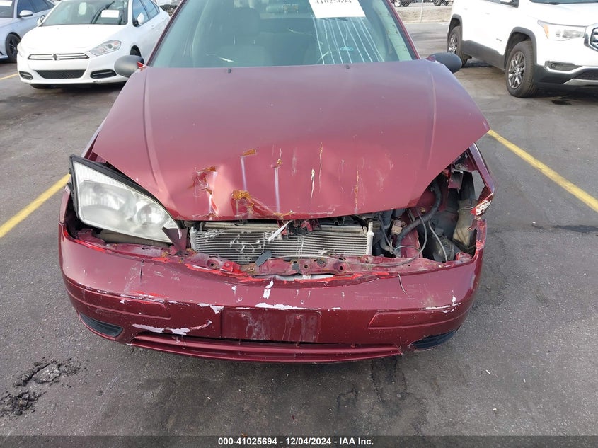 2006 Ford Focus Zx4 VIN: 1FAFP34N66W237648 Lot: 41025694