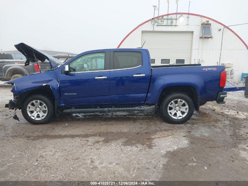 2015 Chevrolet Colorado Lt VIN: 1GCGTBE37F1195408 Lot: 41025721