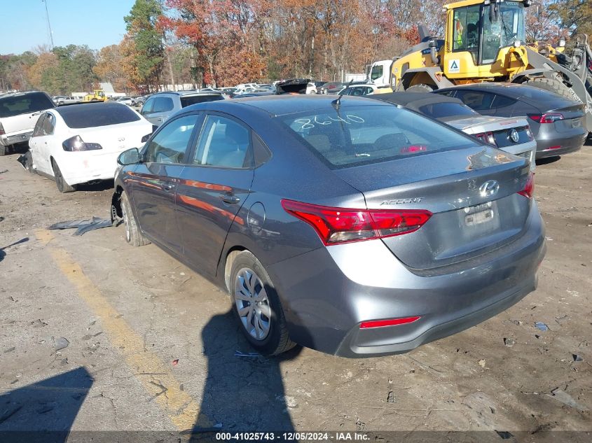 VIN 3KPC24A39KE068640 2019 Hyundai Accent, SE no.3