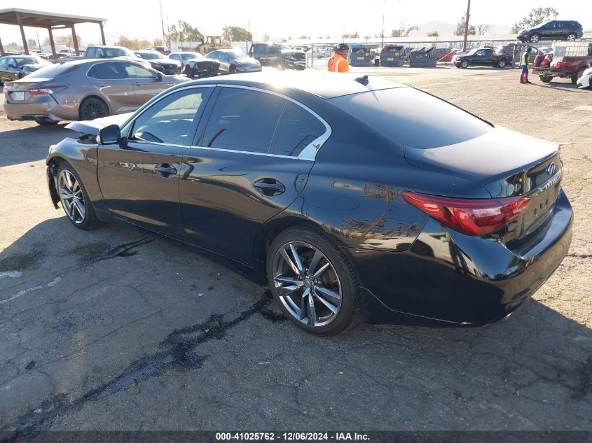 VIN JN1EV7AP4KM540817 2019 Infiniti Q50, 3.0T Signa... no.3