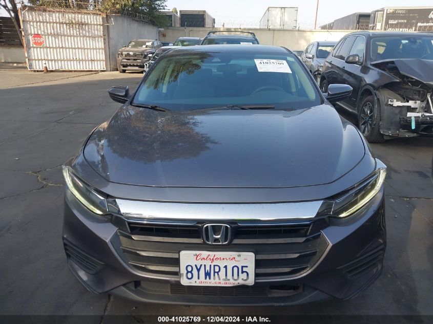 2022 Honda Insight Ex VIN: 19XZE4F51NE009176 Lot: 41025769