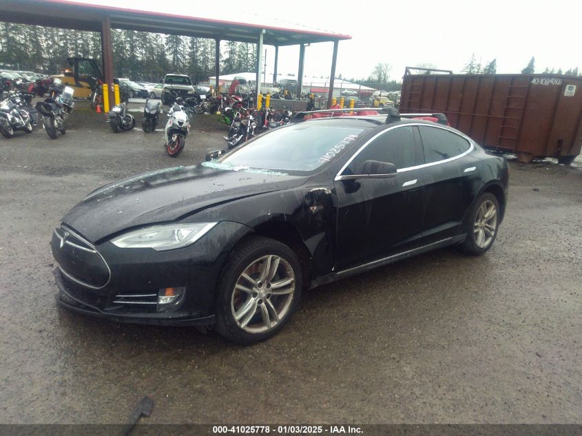 VIN 5YJSA1AC8DFP10789 2013 Tesla Model S no.2