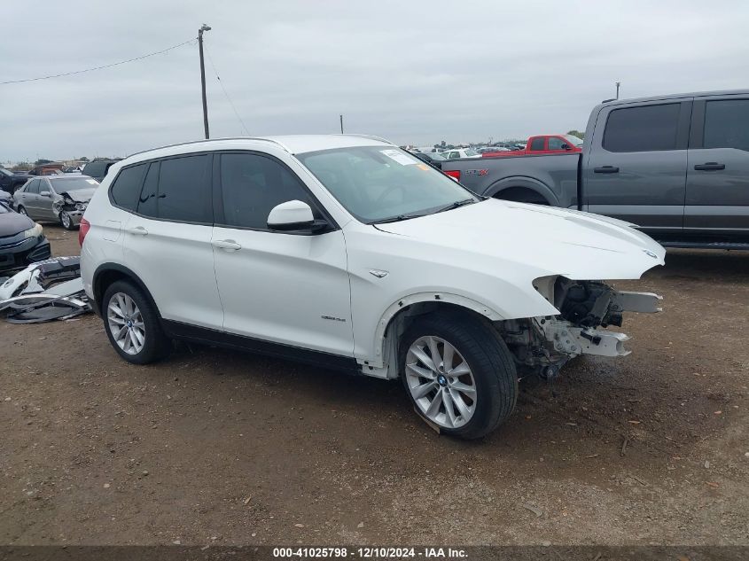 VIN 5UXWZ7C3XH0X39563 2017 BMW X3 no.1