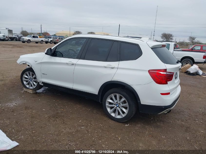 VIN 5UXWZ7C3XH0X39563 2017 BMW X3 no.3