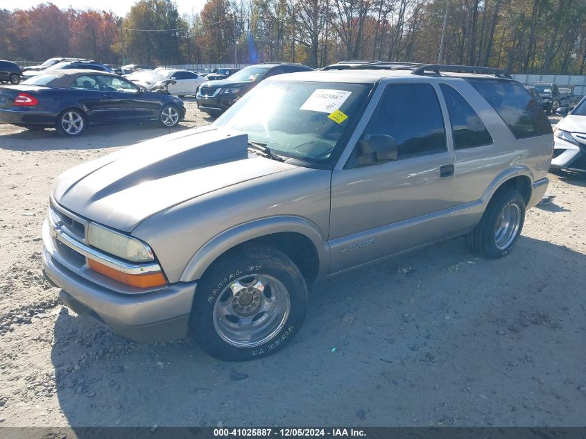 2004 Chevrolet Blazer Ls VIN: 1GNCS18X94K167747 Lot: 41025887