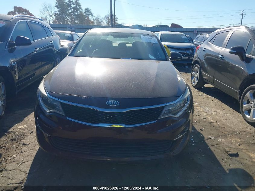 VIN 5XXGT4L30GG030286 2016 KIA Optima, LX no.12