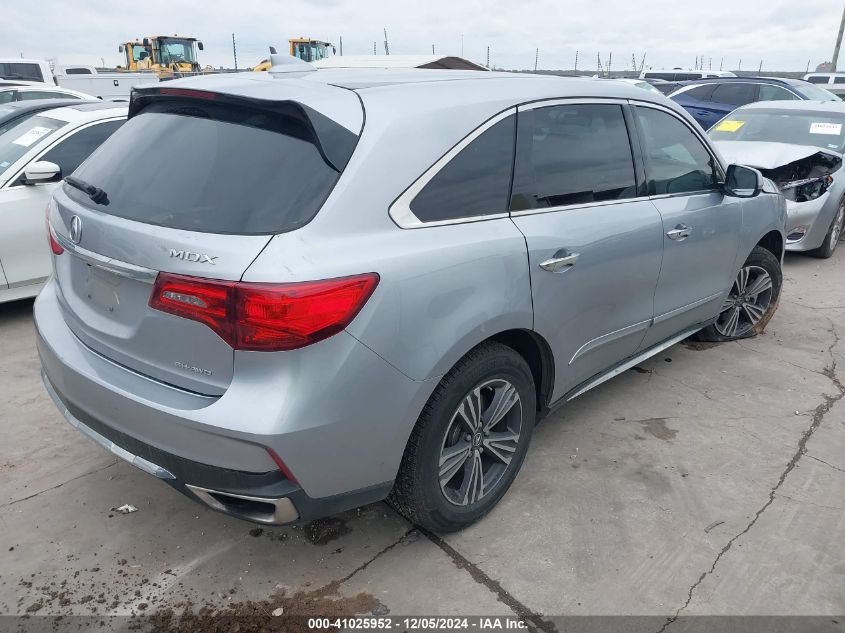 VIN 5J8YD4H3XJL013885 2018 ACURA MDX no.4