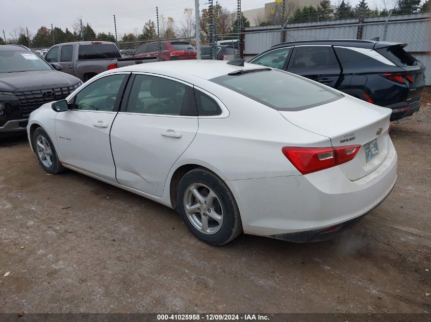 VIN 1G1ZB5ST9HF125800 2017 Chevrolet Malibu, LS no.3