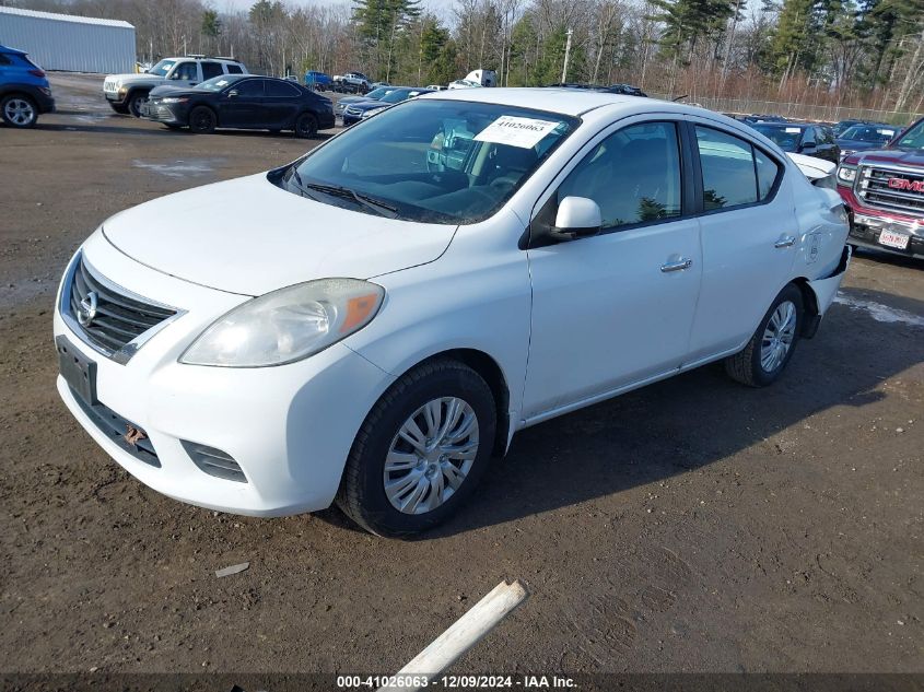 VIN 3N1CN7AP6DL875694 2013 Nissan Versa, 1.6 SV no.2