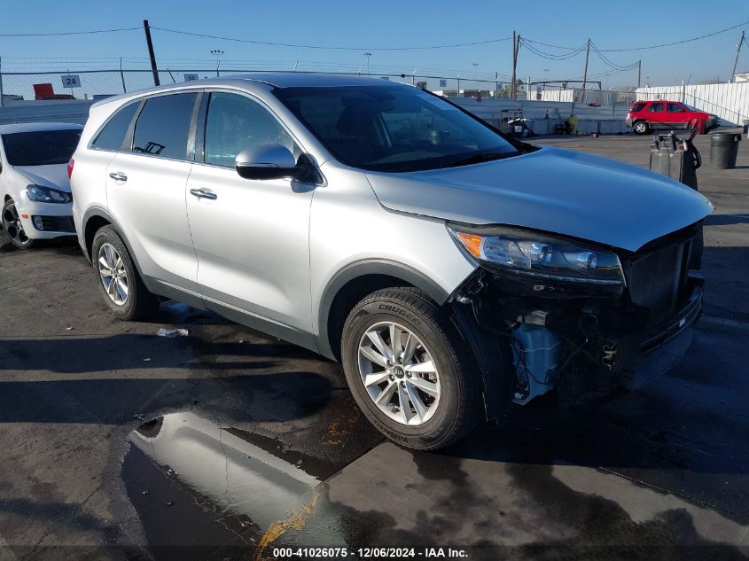 2019 KIA SORENTO 2.4L L - 5XYPG4A39KG575379