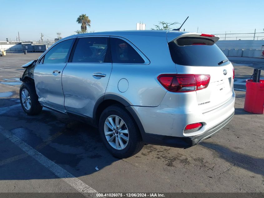 VIN 5XYPG4A39KG575379 2019 KIA SORENTO no.3