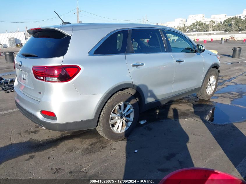 2019 KIA SORENTO 2.4L L - 5XYPG4A39KG575379