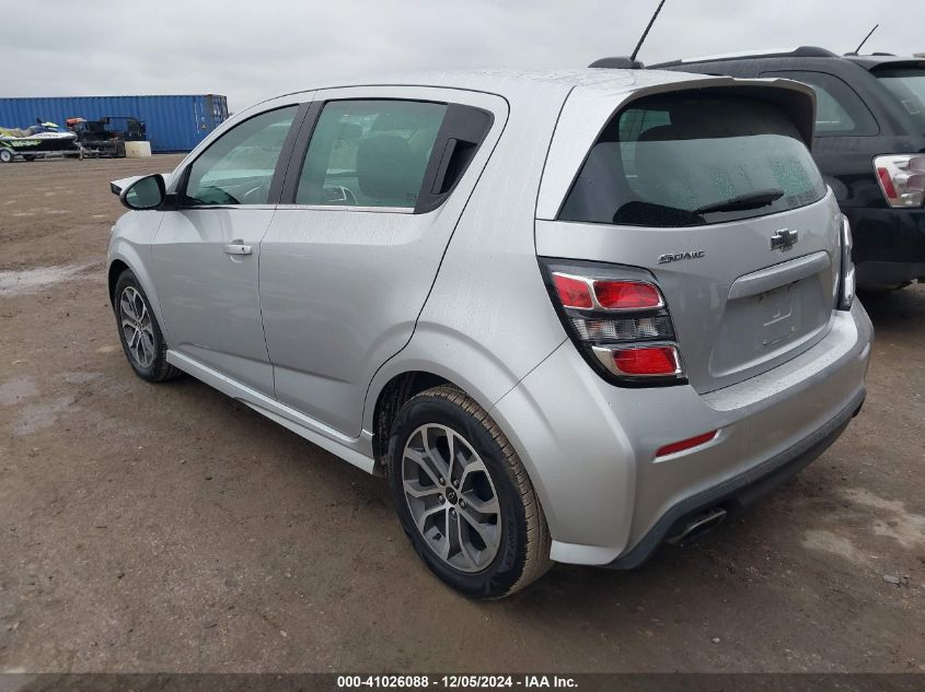 VIN 1G1JD6SG8J4118841 2018 Chevrolet Sonic, Lt Auto no.3