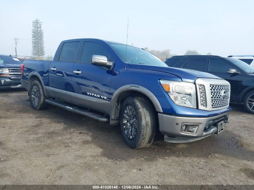 2018 Nissan Titan Platinum Reserve VIN: 1N6AA1E65JN501990 Lot: 41026148