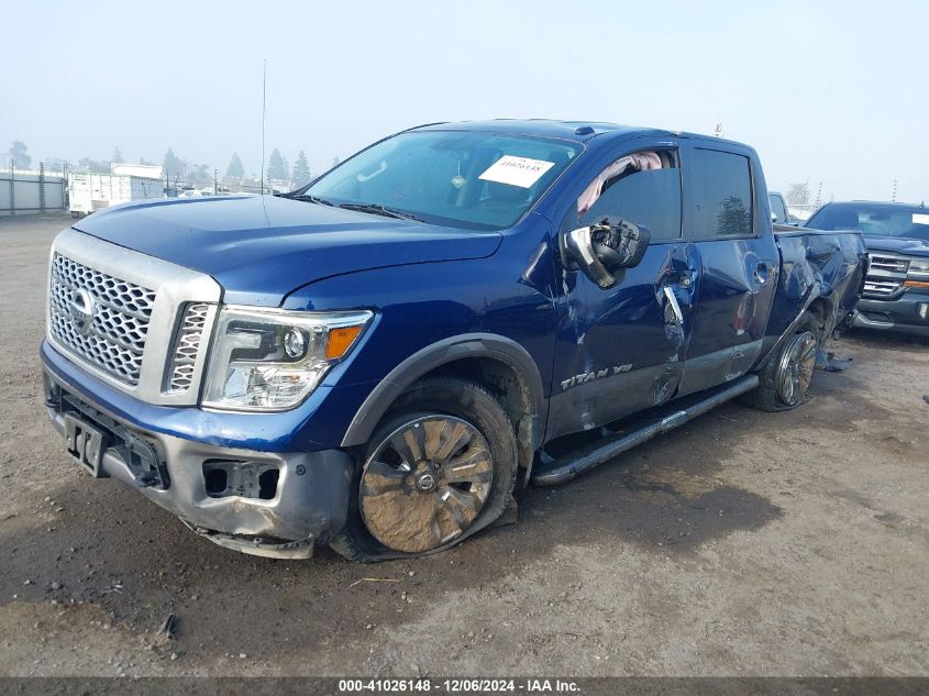 2018 Nissan Titan Platinum Reserve VIN: 1N6AA1E65JN501990 Lot: 41026148