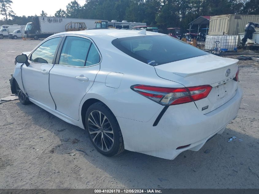 VIN 4T1B11HK4KU807498 2019 Toyota Camry, SE no.3