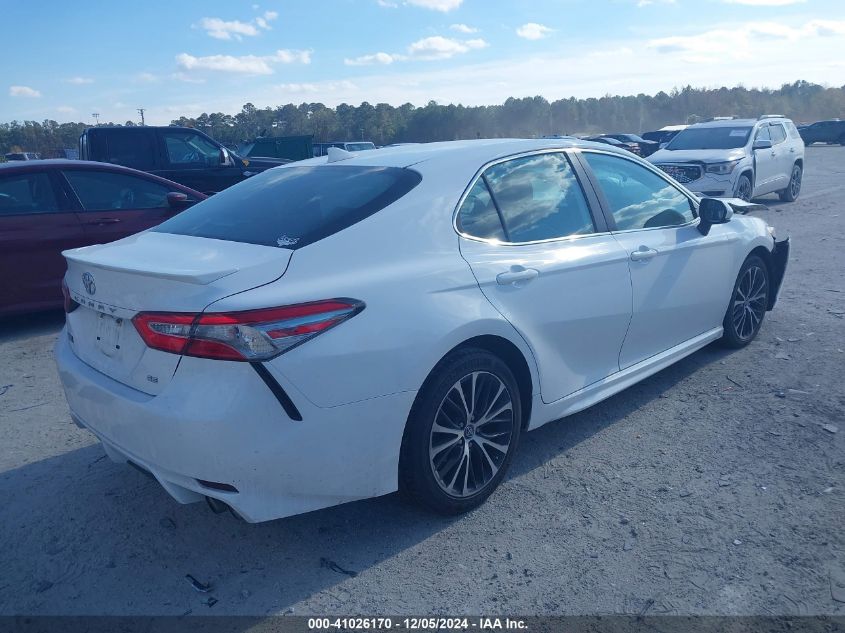 VIN 4T1B11HK4KU807498 2019 Toyota Camry, SE no.4