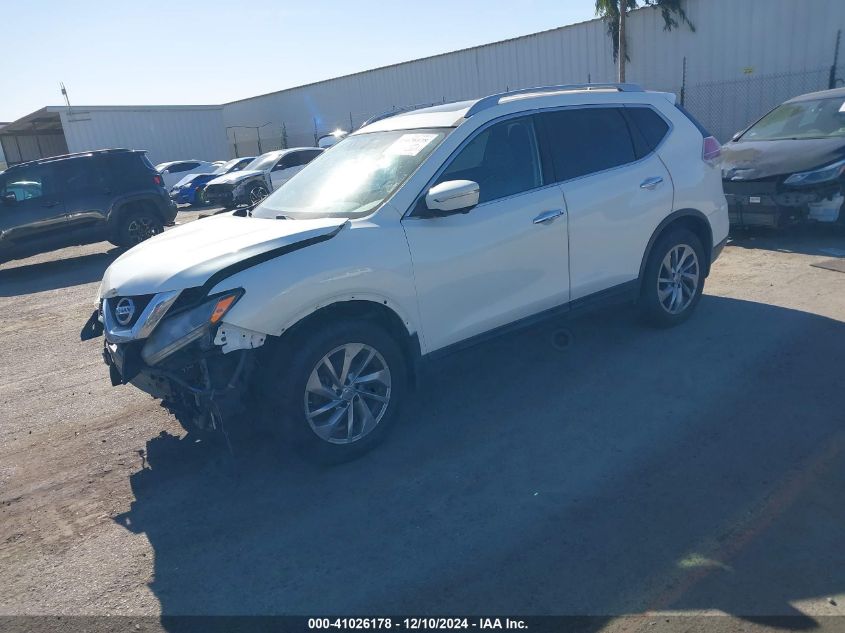 VIN 5N1AT2MV8EC807557 2014 NISSAN ROGUE no.2