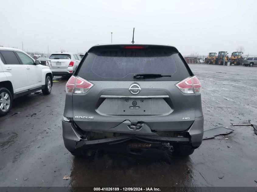 VIN 5N1AT2MV7GC843324 2016 Nissan Rogue, S no.16