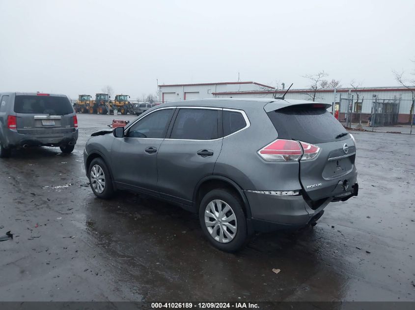 VIN 5N1AT2MV7GC843324 2016 Nissan Rogue, S no.3