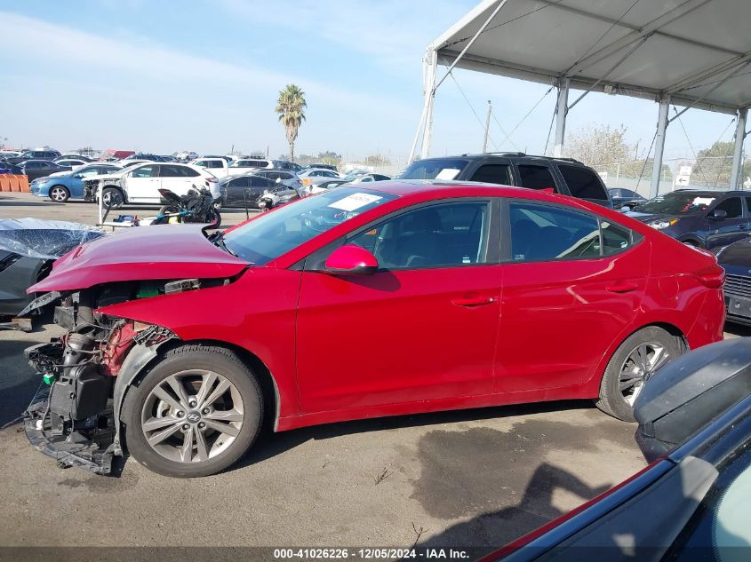 2017 Hyundai Elantra Value Edition VIN: KMHD84LF8HU274273 Lot: 41026226