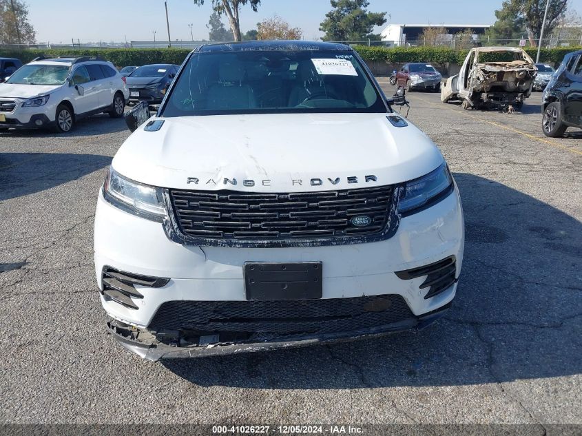 2024 Land Rover Range Rover Velar P250 Dynamic Se VIN: SALYL2EX2RA370362 Lot: 41026227