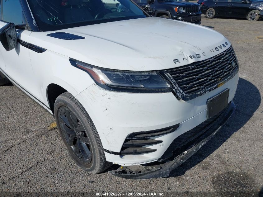 2024 Land Rover Range Rover Velar P250 Dynamic Se VIN: SALYL2EX2RA370362 Lot: 41026227